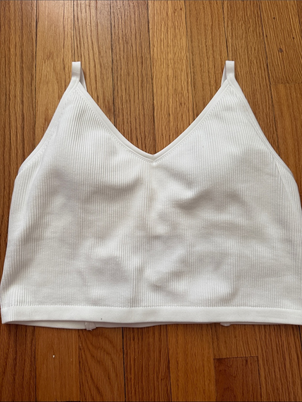 Aerie Superchill Seamless Rib Padded Bra Top XL